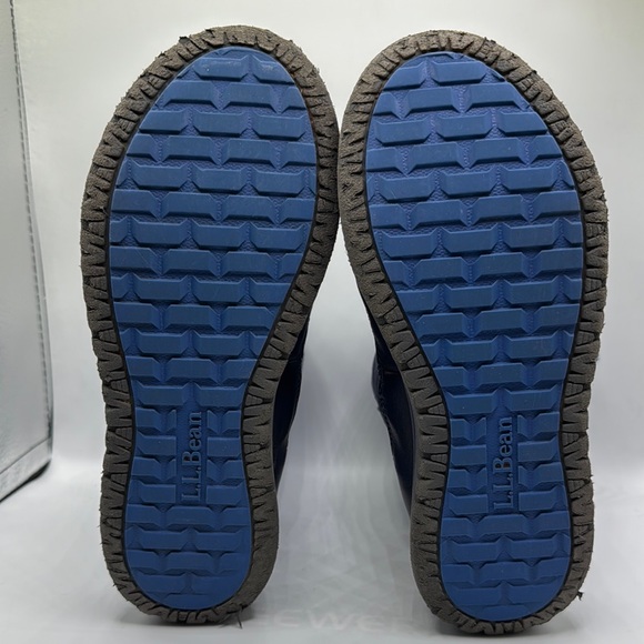 L.L. Bean Navy Blue Winter Boots - Picture 8 of 9